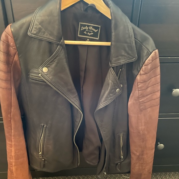 Lucky Brand Real Leather Jacket - Picture 2 of 3